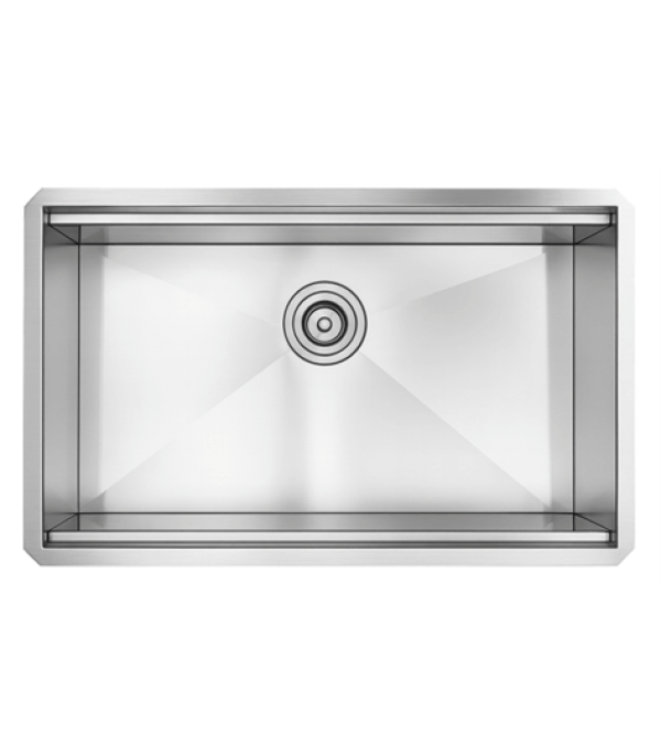 Pileta de Cocina de Acero Inoxidable con Accesorios (600x450x200mm) - SC6045G