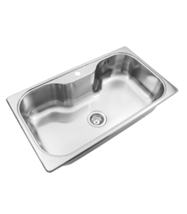 Pileta de Cocina de Acero Inoxidable (800x500x220mm) - SJ8050G/N